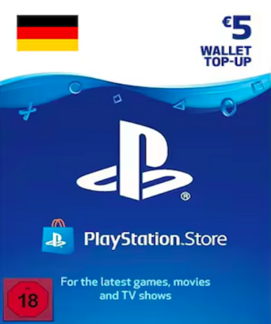 Playstation Network Card (PSN) 5 EUR (Germany) Game Cover