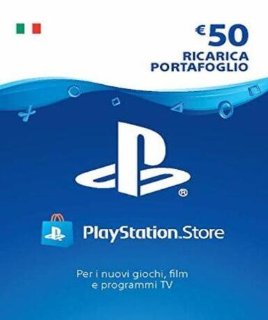 Playstation Network Card (PSN) 50 EUR (Italy) Game Cover