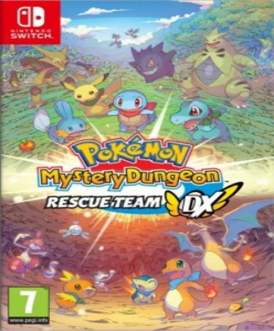 Pokemon Mystery Dungeon: Rescue Team DX (Switch) (EU) Game Cover