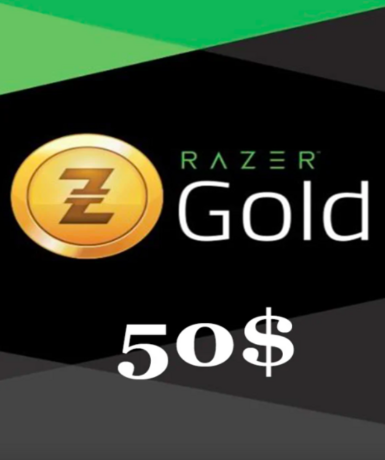 Razer Gold Gift Card 50 USD Game Cover