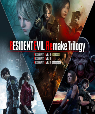 Resident Evil Remake Trilogy (Steam) (EU) Game Cover