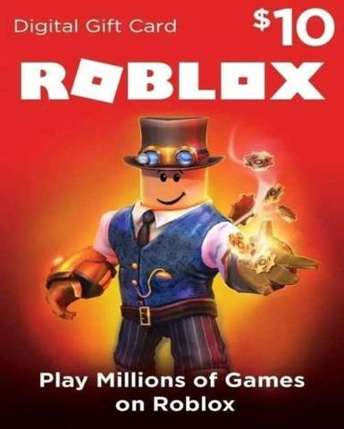 Roblox 10 USD (Gift Card) Game Cover