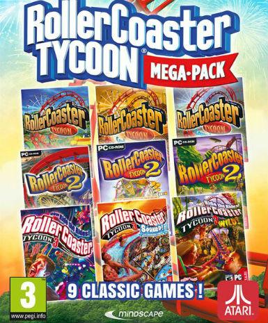 RollerCoaster Tycoon: Mega Pack Game Cover