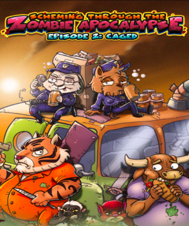 Scheming Through The Zombie Apocalypse Ep2: Caged (Steam) Game Cover