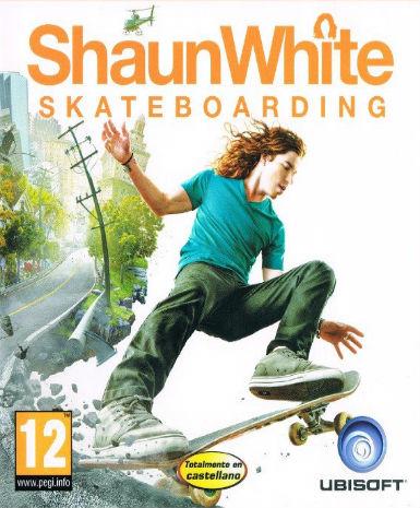 Shaun White Skateboarding Game Cover