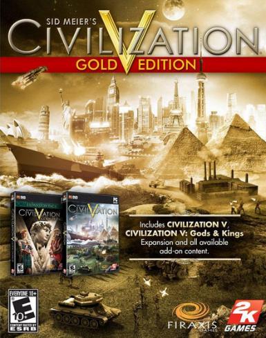 Sid Meier's Civilization V (Gold Edition) (Steam) Game Cover