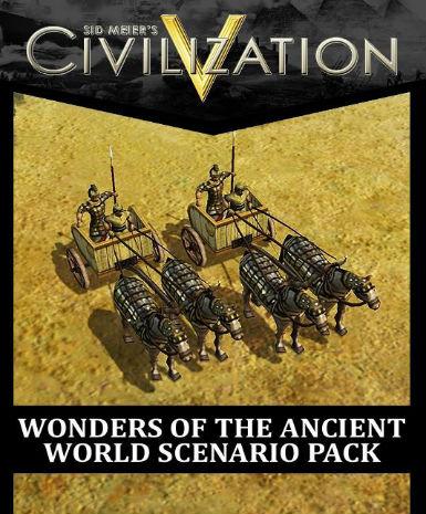 Sid Meier's Civilization V - Wonders of the Ancient World Scenario Pack (DLC) (Steam) (EU) Game Cover