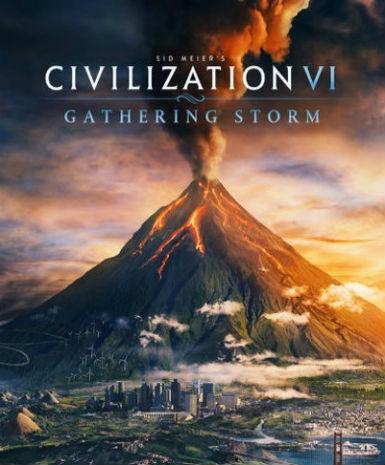 Sid Meier's Civilization VI - Gathering Storm (DLC) (Steam) (EU) Game Cover