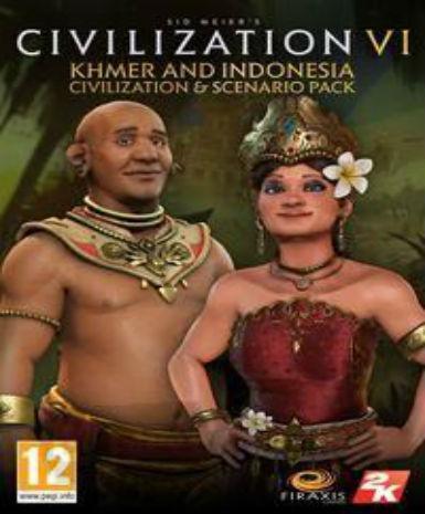 Sid Meier's Civilization VI - Khmer and Indonesia Civilization & Scenario Pack (DLC) (Steam) (EU) Game Cover