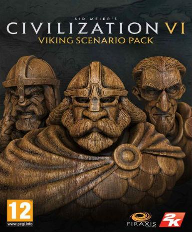 Sid Meier's Civilization VI - Vikings Scenario Pack (DLC) (Steam) Game Cover