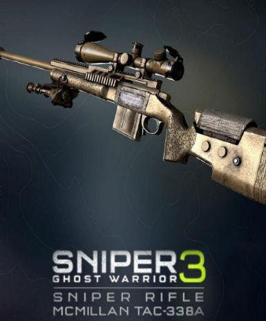 Sniper Ghost Warrior 3 - Sniper Rifle McMillan TAC-338A DLC Game Cover