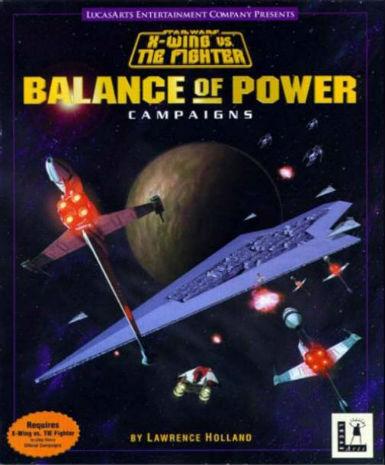 Star Wars: X-Wing vs Tie Fighter: Balance of Power Campaigns Game Cover