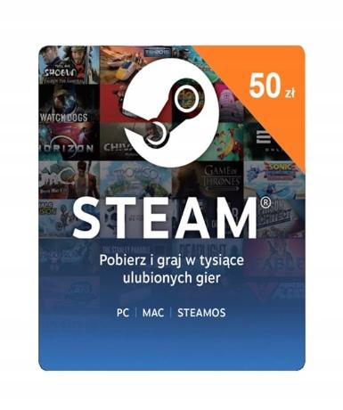 Steam Gift Card 50 PLN (PL) Game Cover