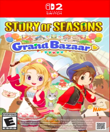 Story Of Seasons: Grand Bazaar (Switch 2) Game Cover