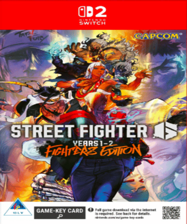Street Fighter 6 Years 1–2 Fighter Edition (Switch 2) Game Cover