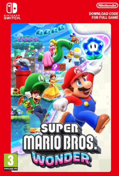Super Mario Bros: Wonder (Switch) (EU) Game Cover