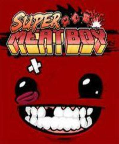 Super Meat Boy Game Cover