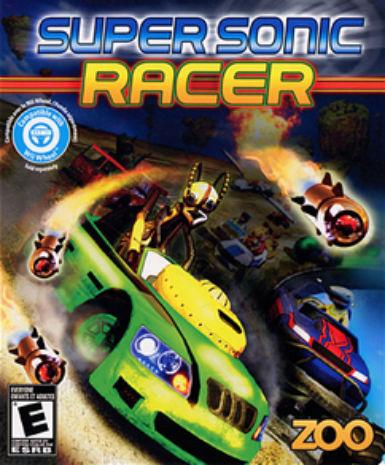 Super Sonic Racer Game Cover