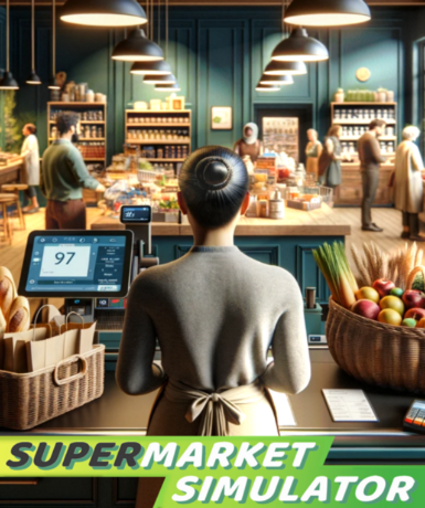 Supermarket Simulator (Steam) Game Cover