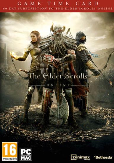 The Elder Scrolls Online 60 Day Card Game Cover