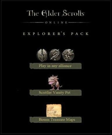 The Elder Scrolls Online - Explorer DLC (EU) Game Cover