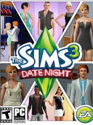 The Sims 3: Date Night (DLC) Game Cover