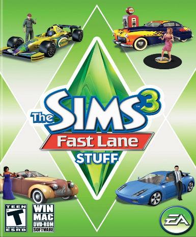 The Sims 3: Fast Lane Stuff Game Cover