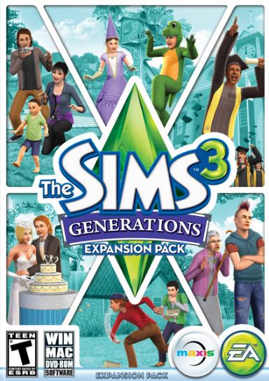 The Sims 3: Generations Game Cover