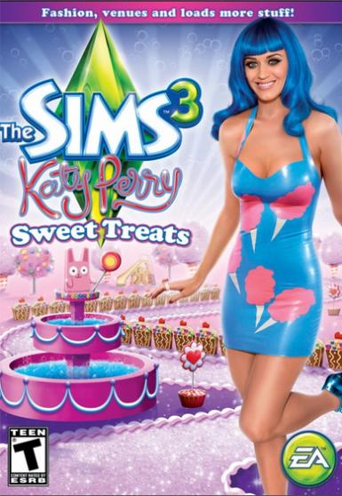 The Sims 3: Katy Perry's Sweet Treats Game Cover