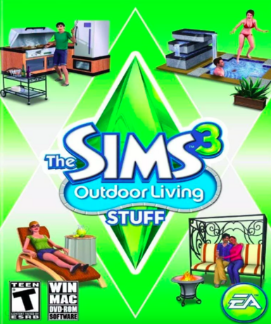 The Sims 3: Outdoor Living Game Cover