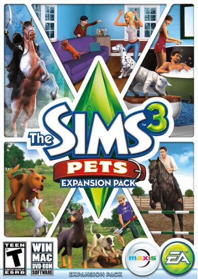 The Sims 3: Pets Game Cover