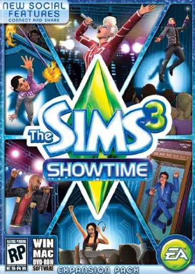 The Sims 3: Showtime Game Cover