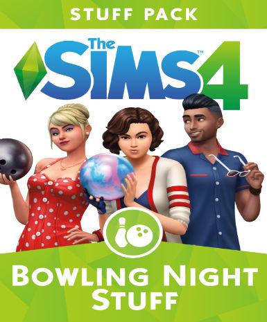 The Sims 4: Bowling Night Stuff Game Cover