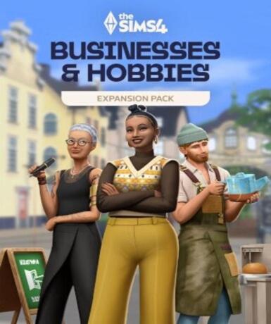 The Sims 4: Businesses and Hobbies (DLC) (Steam) Game Cover