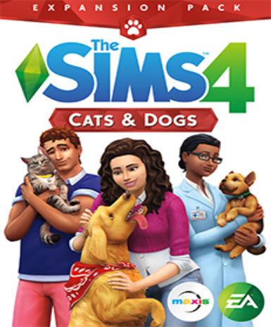 The Sims 4: Cats & Dogs Game Cover