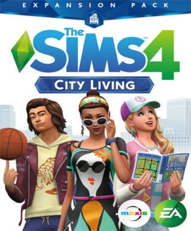 The Sims 4: City Living Game Cover