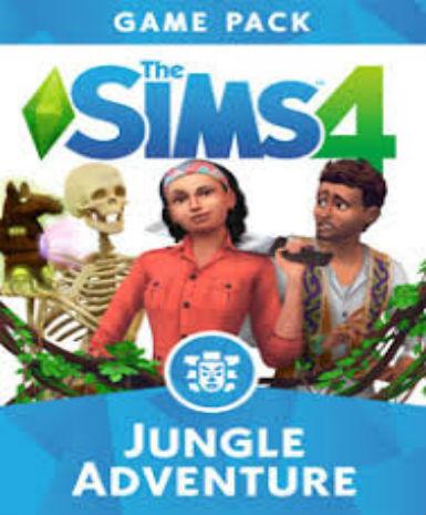 The Sims 4: Jungle Adventure Game Cover