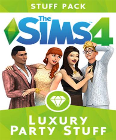 The Sims 4: Luxury Party Stuff Game Cover