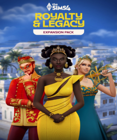 The Sims 4 - Royalty and Legacy (DLC) Game Cover