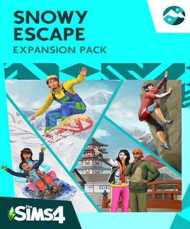The Sims 4: Snowy Escape Game Cover