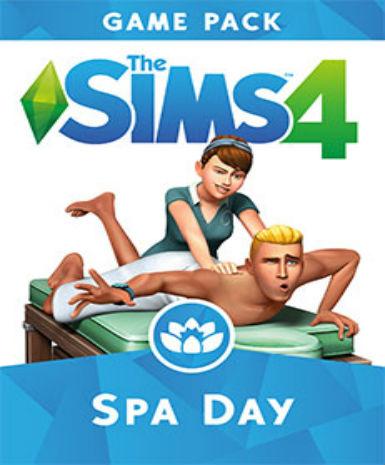 The Sims 4: Spa Day Game Cover
