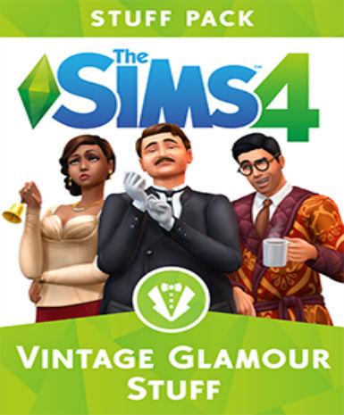 The Sims 4: Vintage Glamour Stuff Game Cover
