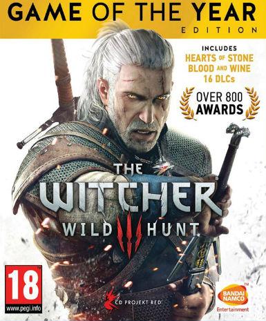 The Witcher 3: Wild Hunt GOTY Game Cover