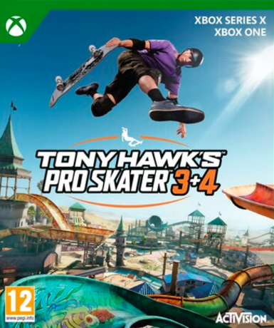 Tony Hawk's Pro Skater 3 + 4 (PC/Xbox) (EU) Game Cover
