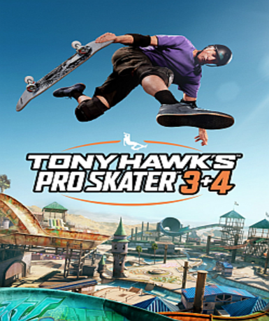 Tony Hawk's Pro Skater 3 + 4 (Steam) Game Cover