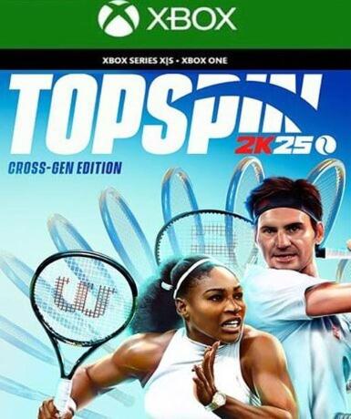 TopSpin 2K25 (Cross-Gen) (Xbox One / Xbox Series X|S) Game Cover