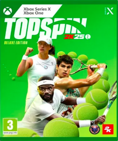 TopSpin 2K25 (Deluxe Edition) (Xbox One / Xbox Series X|S) Game Cover