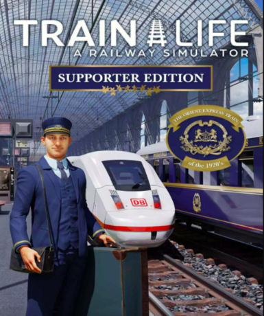 Train Life: A Railway Simulator (Supporter Edition) (Steam) Game Cover