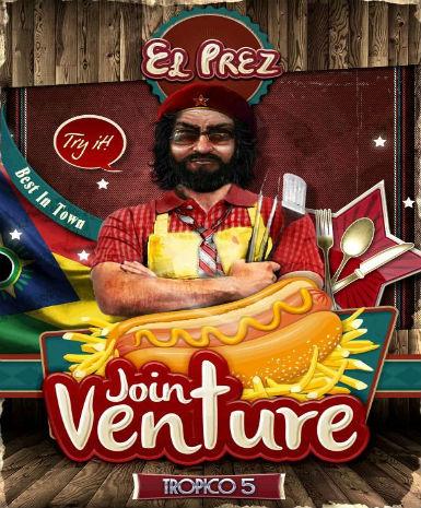 Tropico 5 - Joint Venture (DLC) Game Cover