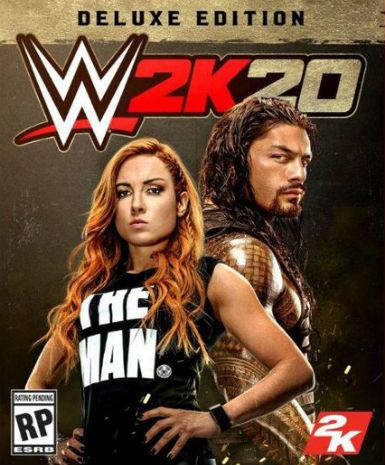 WWE 2K20 (Digital Deluxe Edition) Game Cover